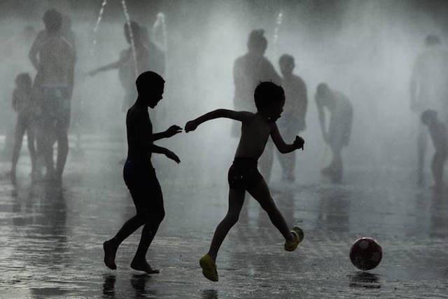kids playing