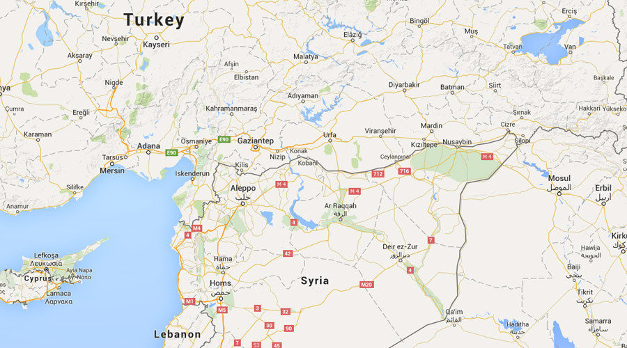 Syria map