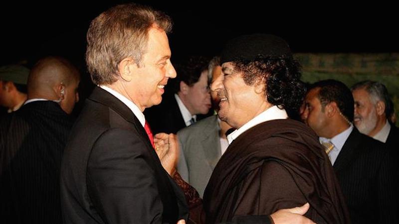 Click to enlarge Blair Gaddafi