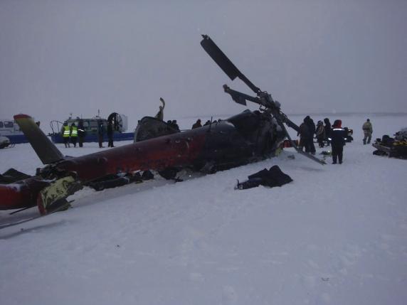 Click to enlarge Mi-8 helicopter crash