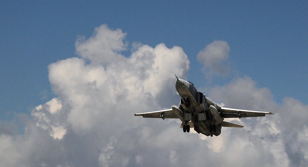 Russian SU-24 jet