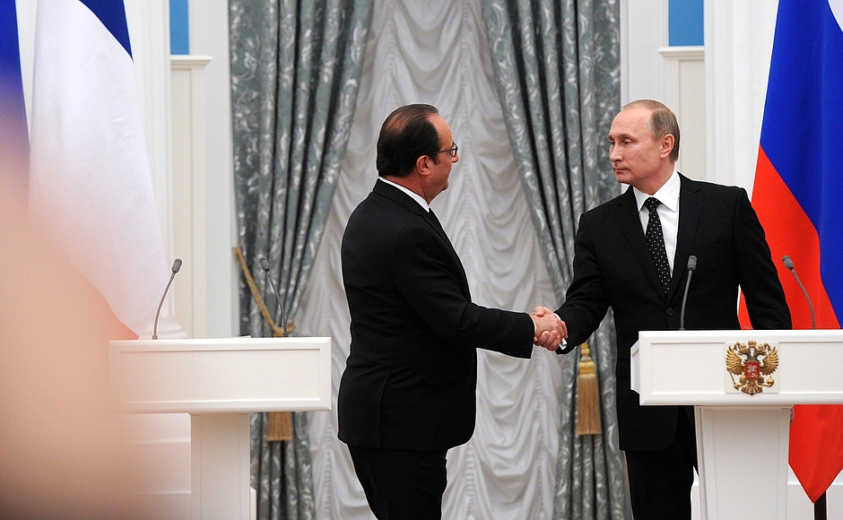Hollande Putin