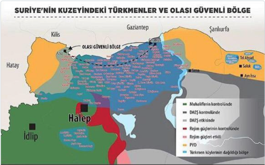 Click to enlarge Map of Syria