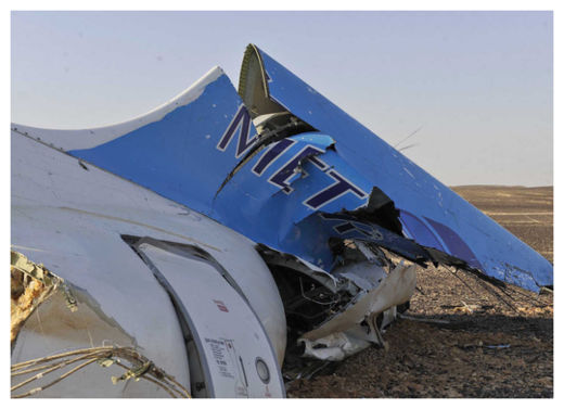 Crashed MetroJet