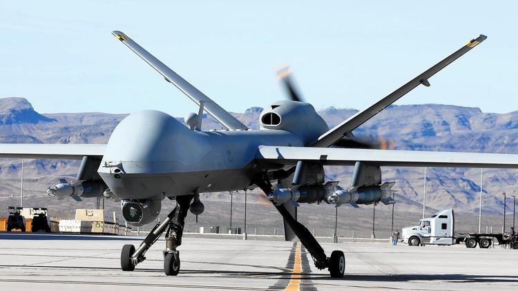Click to enlarge MQ-9 Reaper drone