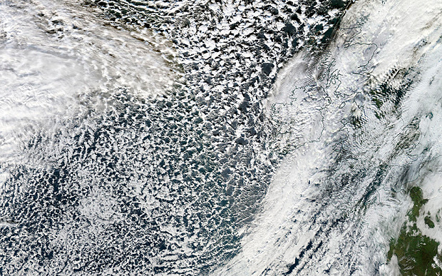 Storm Clodagh from NASA