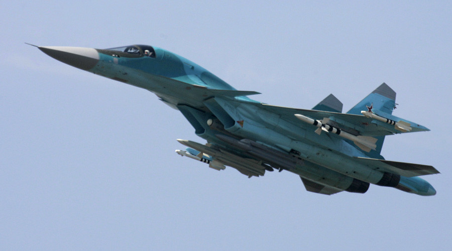 Click to enlarge Su-35 fighter of the Russian Aerospace Forces