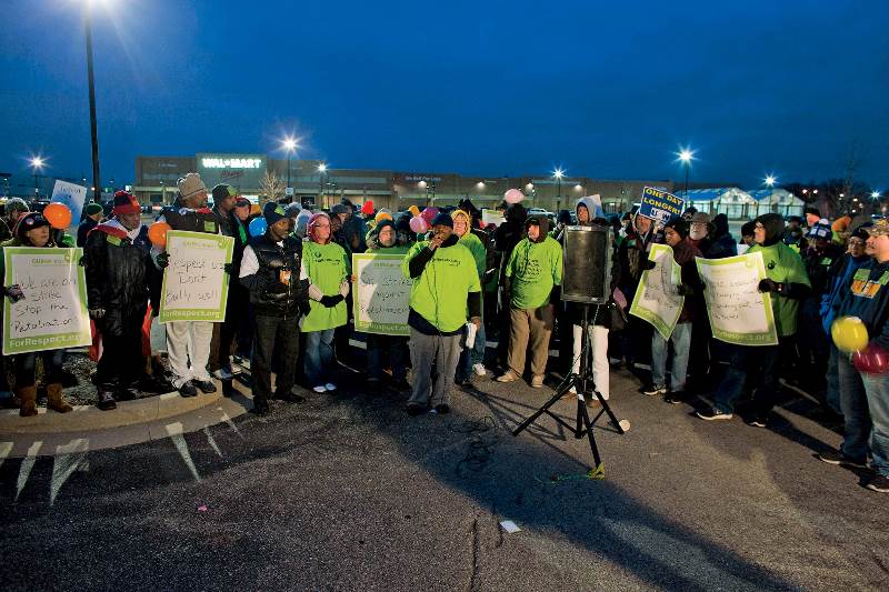Click to enlarge OUR walmart protest spying