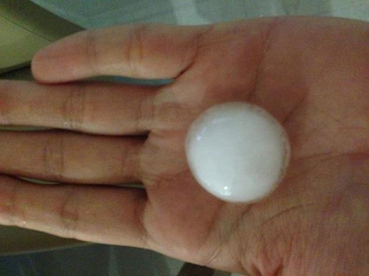 Click to enlarge Queensland hail