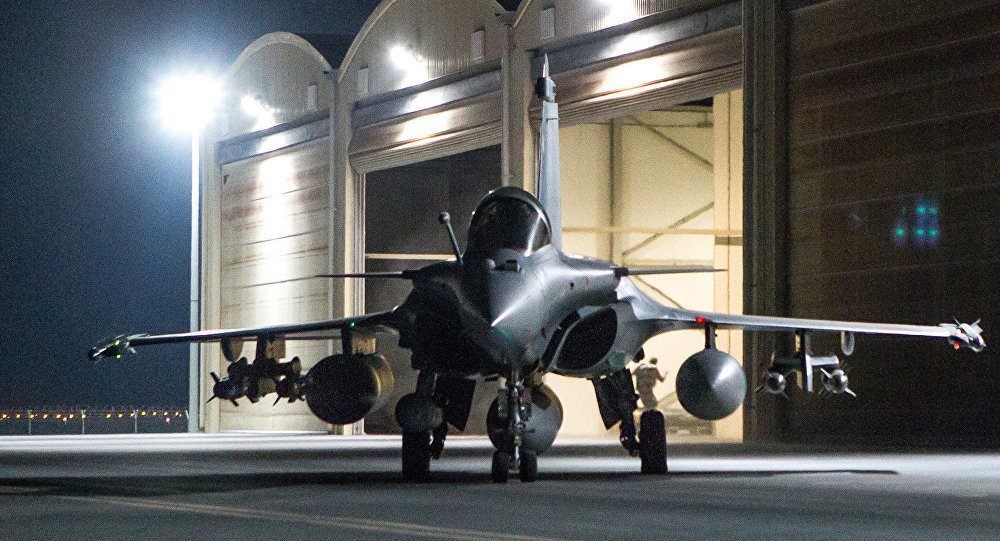 French Rafale fighter jet
