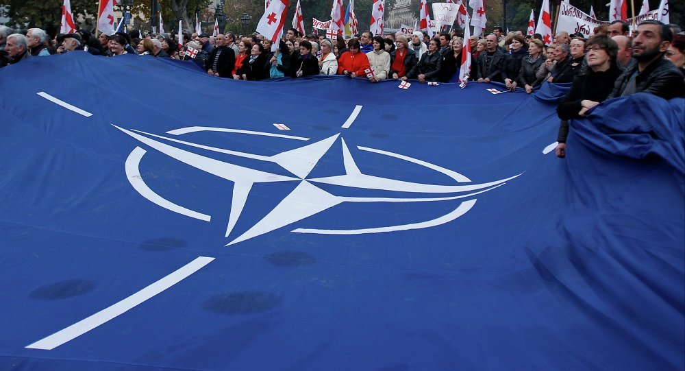 Click to enlarge NATO flag