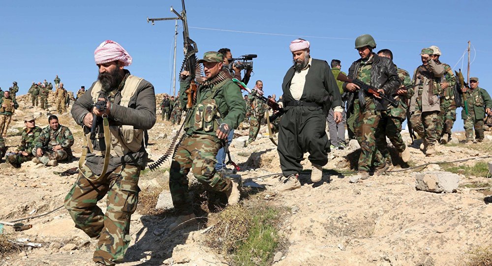 Kurdish Peshmerga force