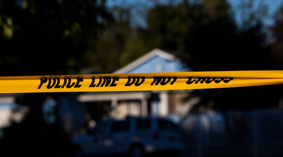 police tape line