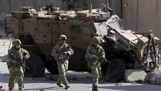 NATO soldiers in Kabul, Afghanistan