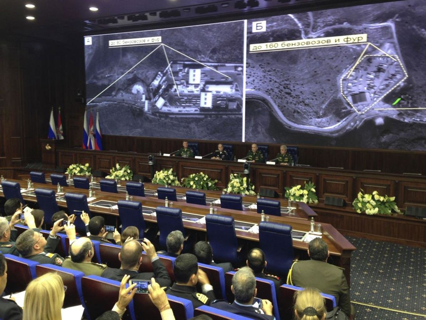 Click to enlarge russian officials disclose turkey buying oil from isis
