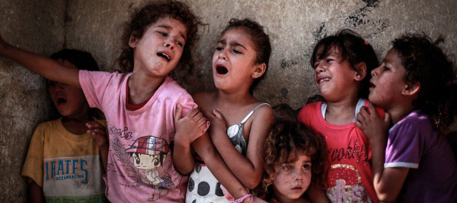 Palestinian children