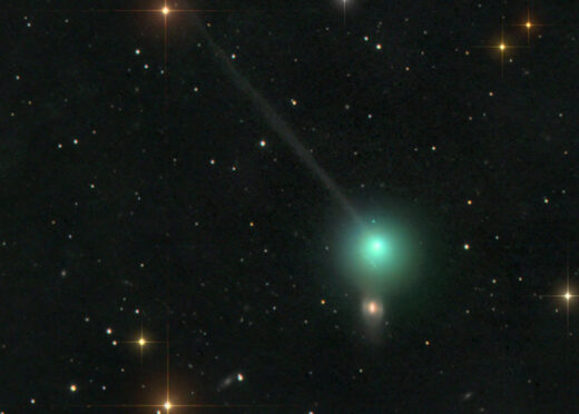 Click to enlarge Komet Encke