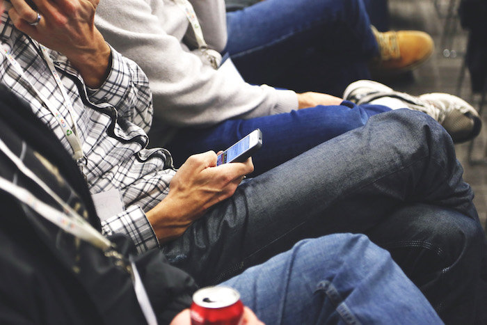 cell phone user