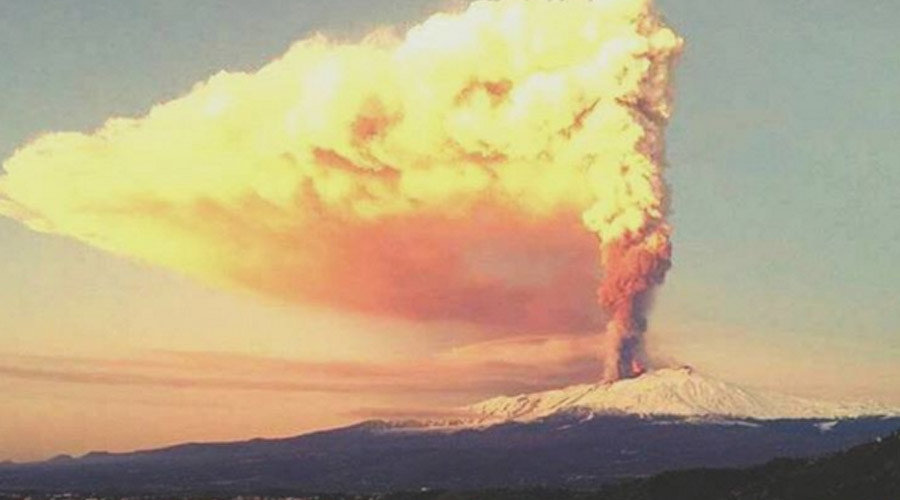 Mount Etna eruption