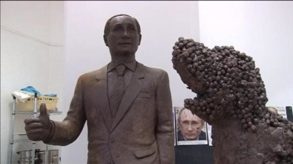 putin chocolate