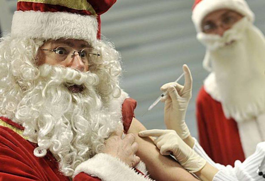 Santa vaccines