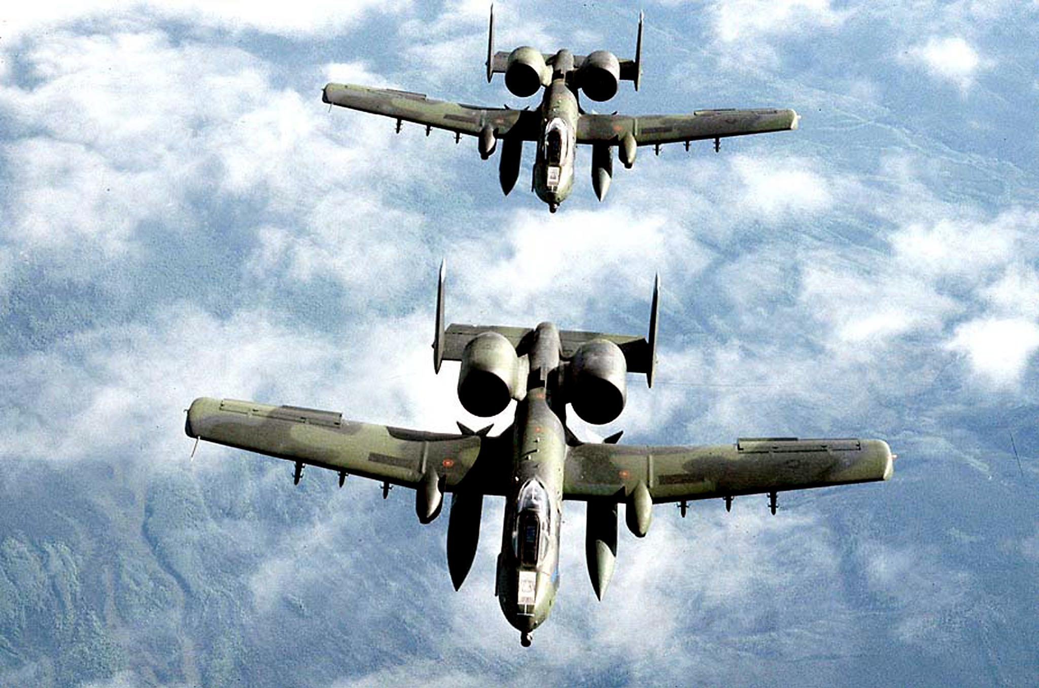 Click to enlarge US A-10 Thunderbolt