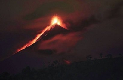 Click to enlarge Fuego volcano