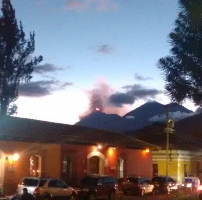 Fuego volcano