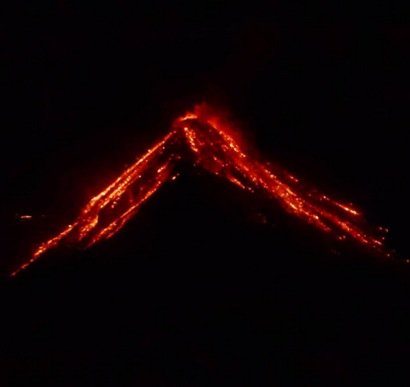 Fuego volcano