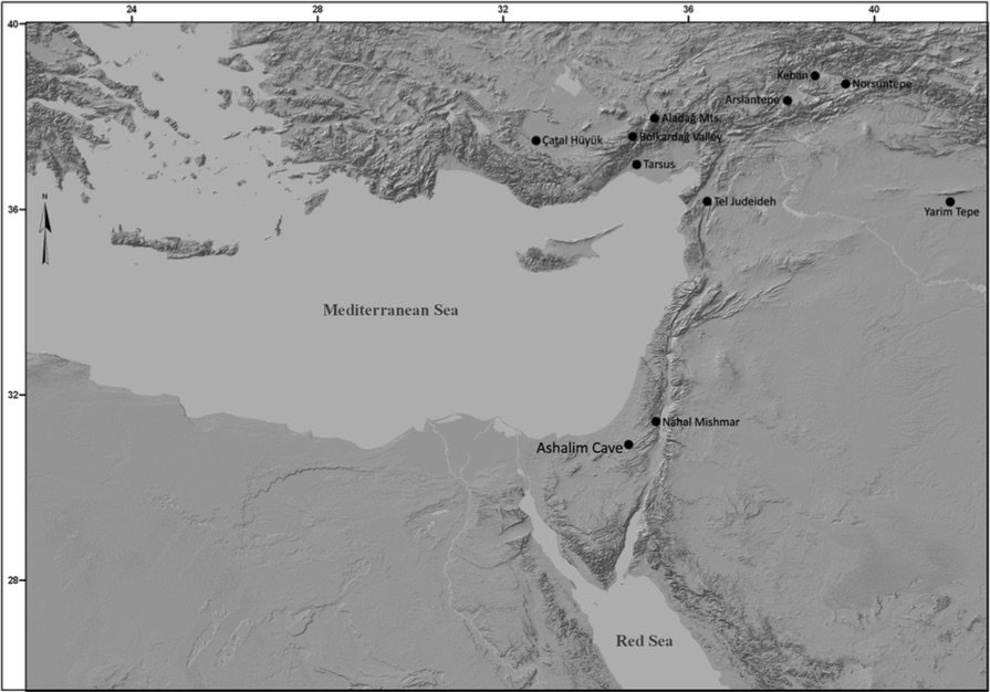Click to enlarge desert map