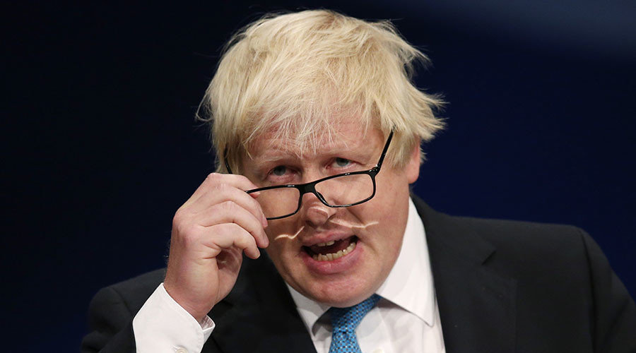 Click to enlarge London's Mayor Boris Johnson