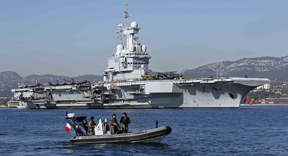 France’s aircraft carrier Charles de Gaulle