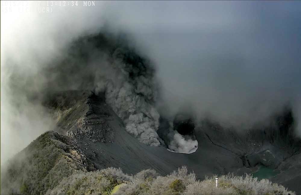 Click to enlarge Turrialba Volcano