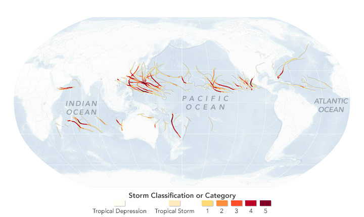 NASA 2015 storm season map
