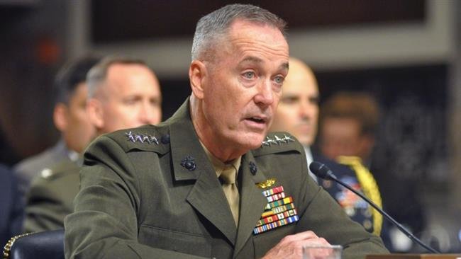 US Chairman of the Joint Chiefs of Staff General Joseph Dunford