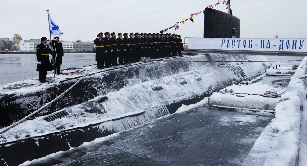 Click to enlarge Russian submarine
