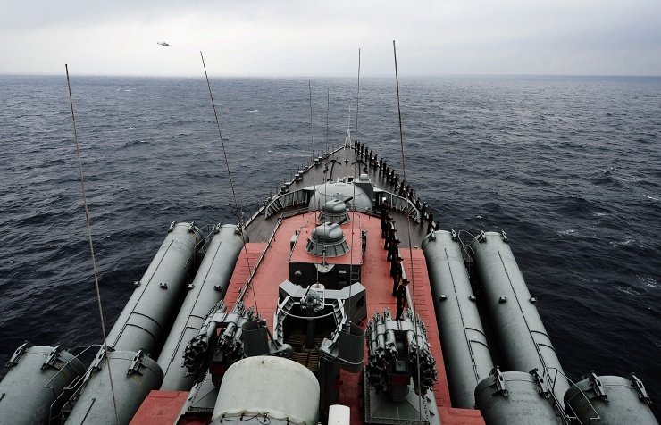 Russian warship
