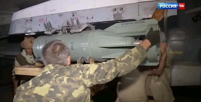 Russian unguided bomb
