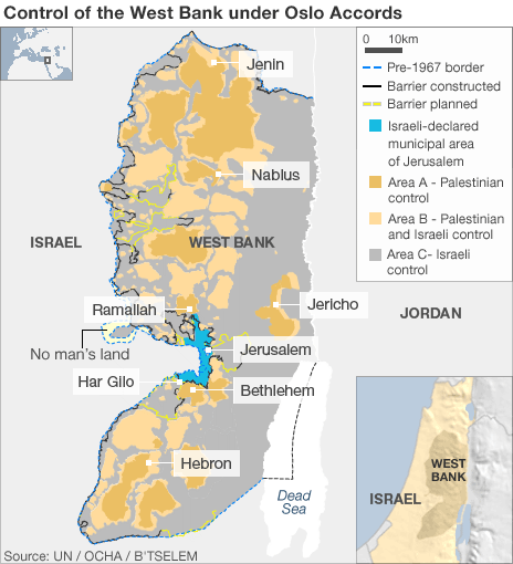 Click to enlarge west bank oslo accord
