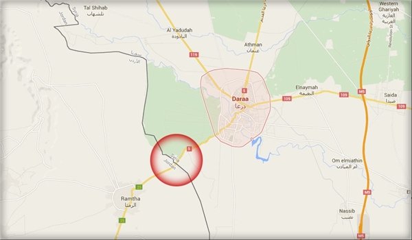 Click to enlarge Syria map