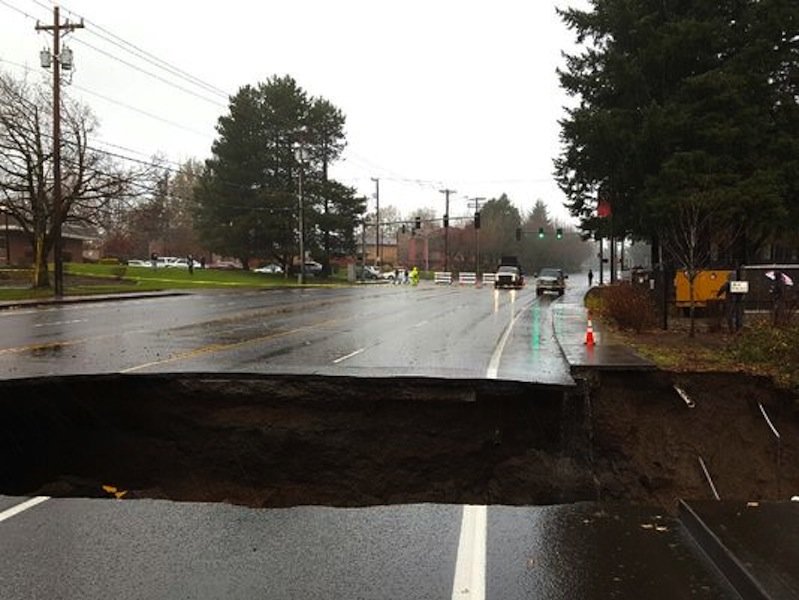 Gresham OR Sinkhole