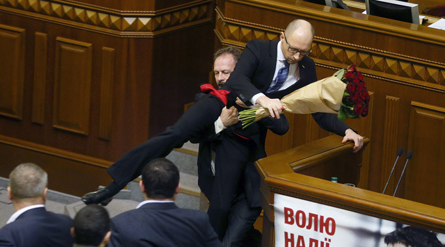 New Ukraine Leader Yatseniuk Says Ousted Government Stole $70B