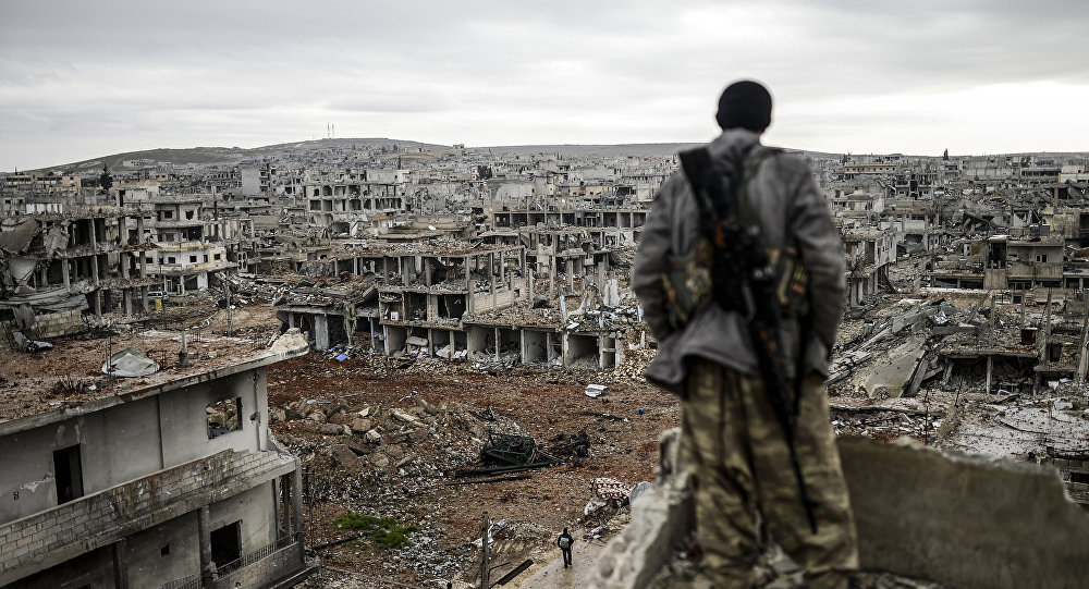 Kurdish soldier