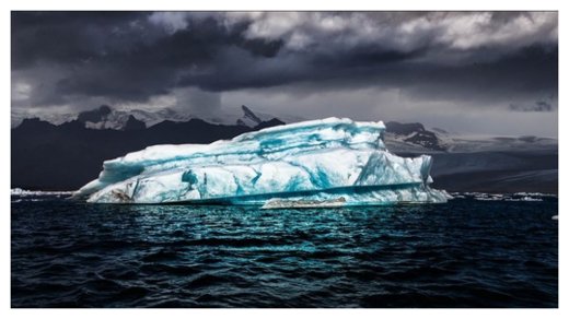 Click to enlarge Melting Glacier