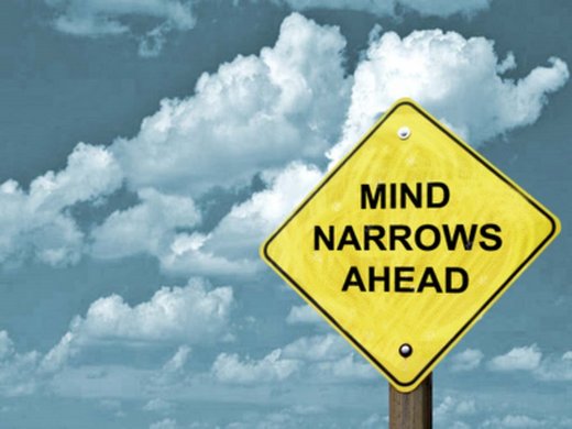 narrow mind, cognitive bias