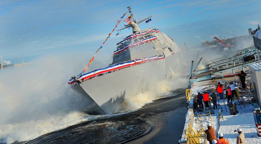 warship
