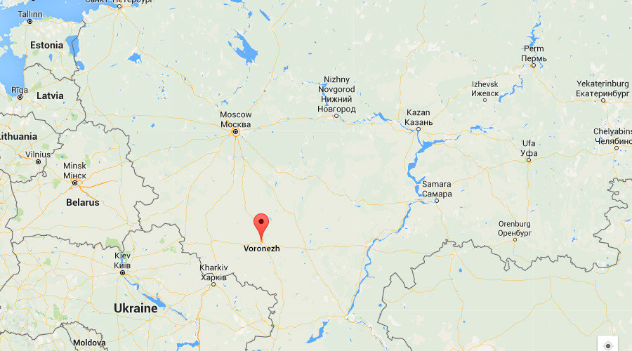 Click to enlarge Russian hospital fire map