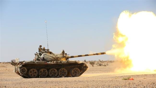 Saudi tank