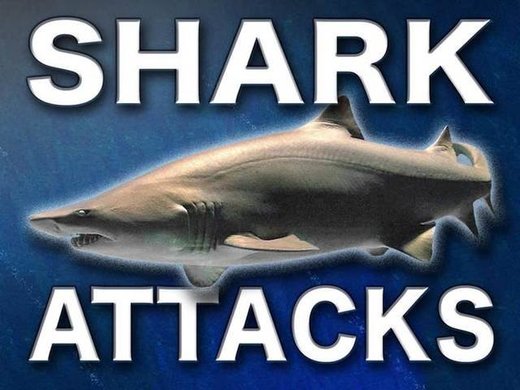 Shark attacks are on the rise in the US and Australia