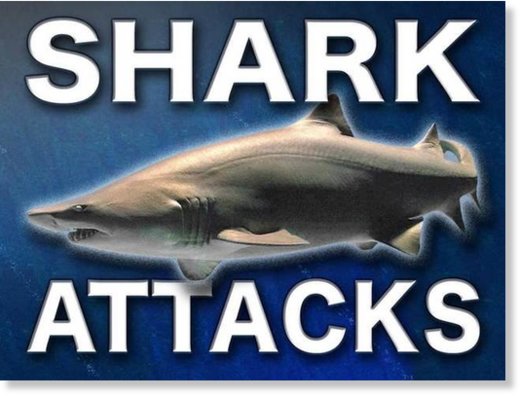 Shark attacks